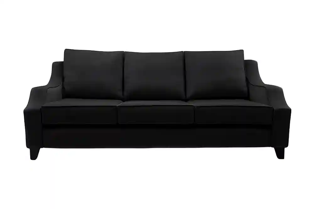 Dexter 3 seater black