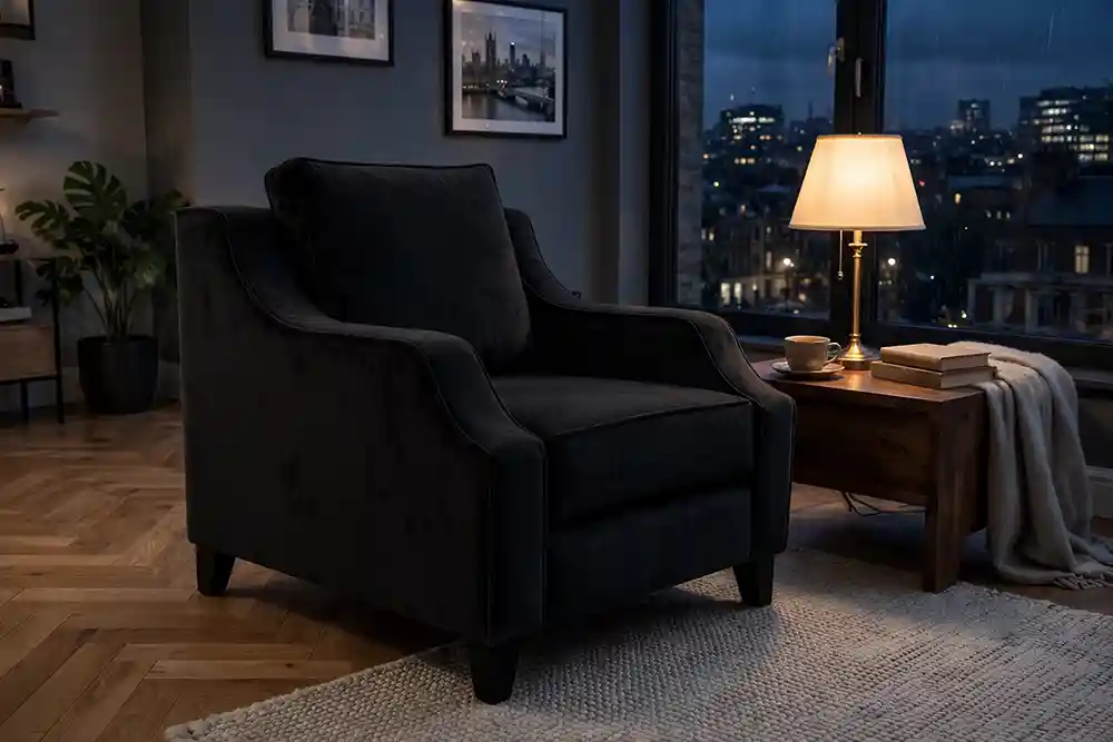 Dexter Sofa Chair Black