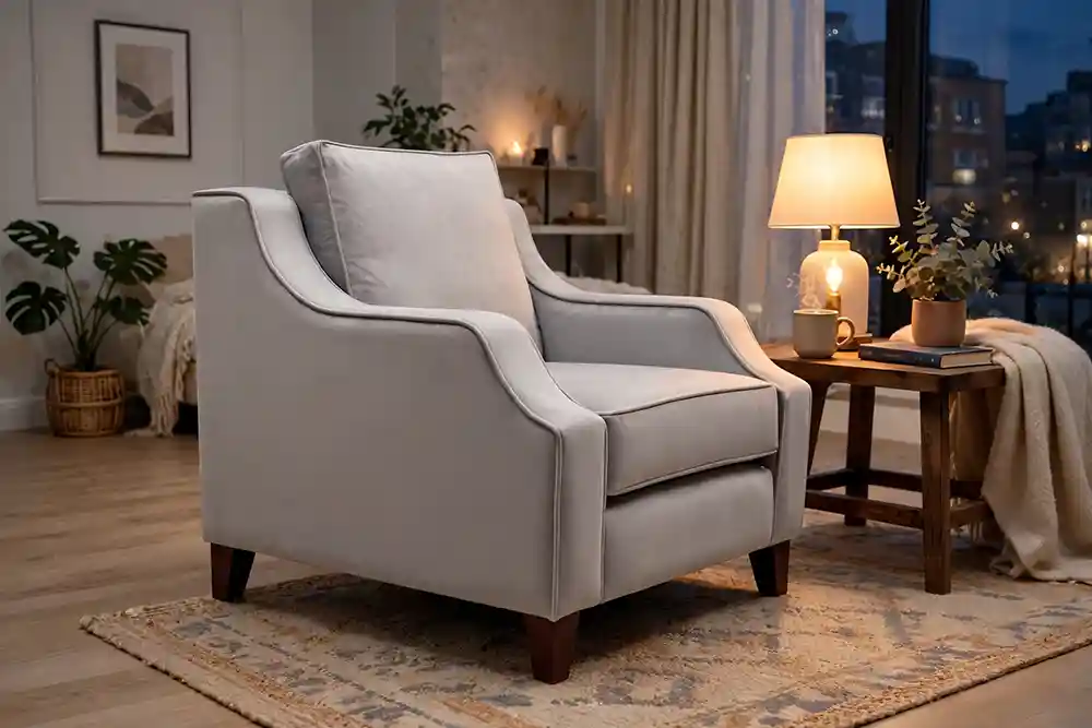 Dexter Sofa Chair Concrete