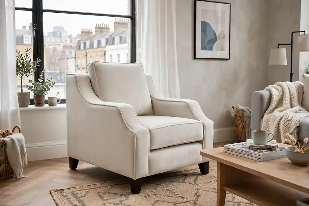 Dexter Sofa Chair White