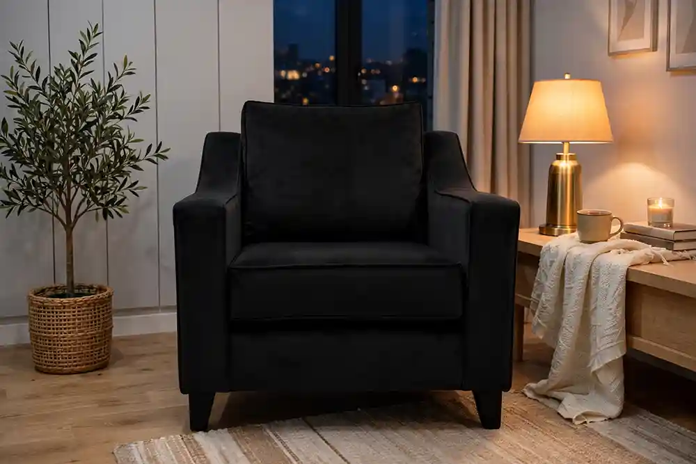 Forbes Sofa Chair Black