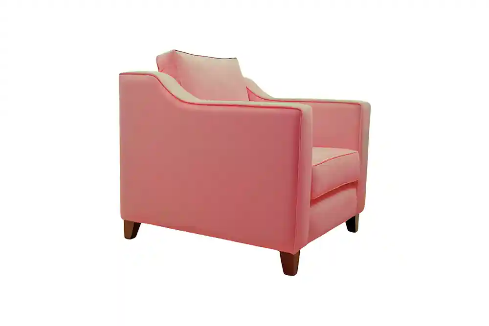 Logan chair blush