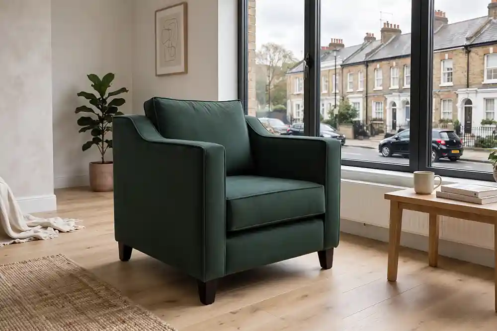 Logan Sofa Chair Green