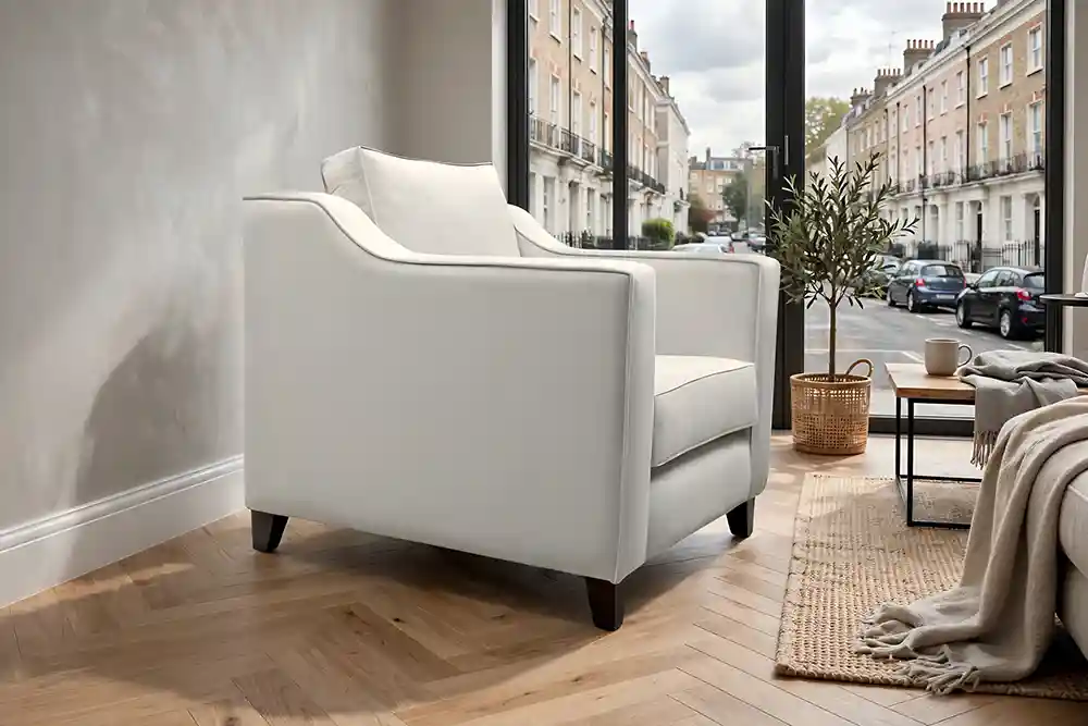 Logan Sofa Chair White