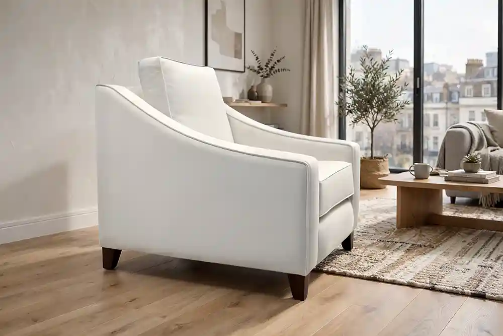 Luka Safa Chair White