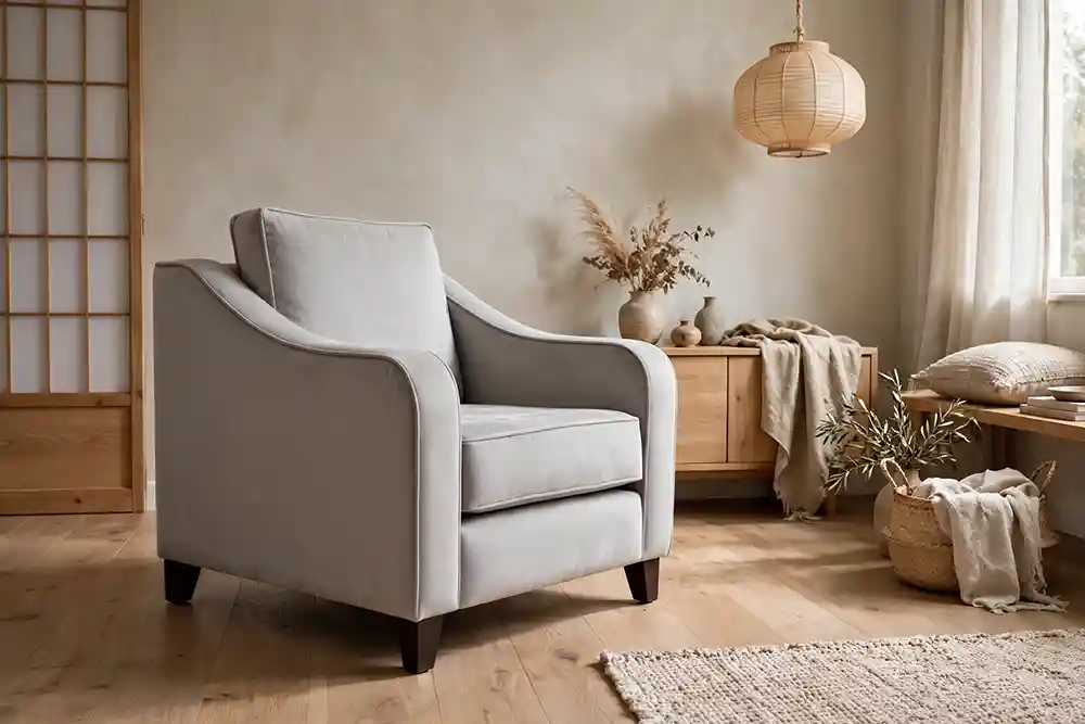 Tama Sofa Chair Concrete
