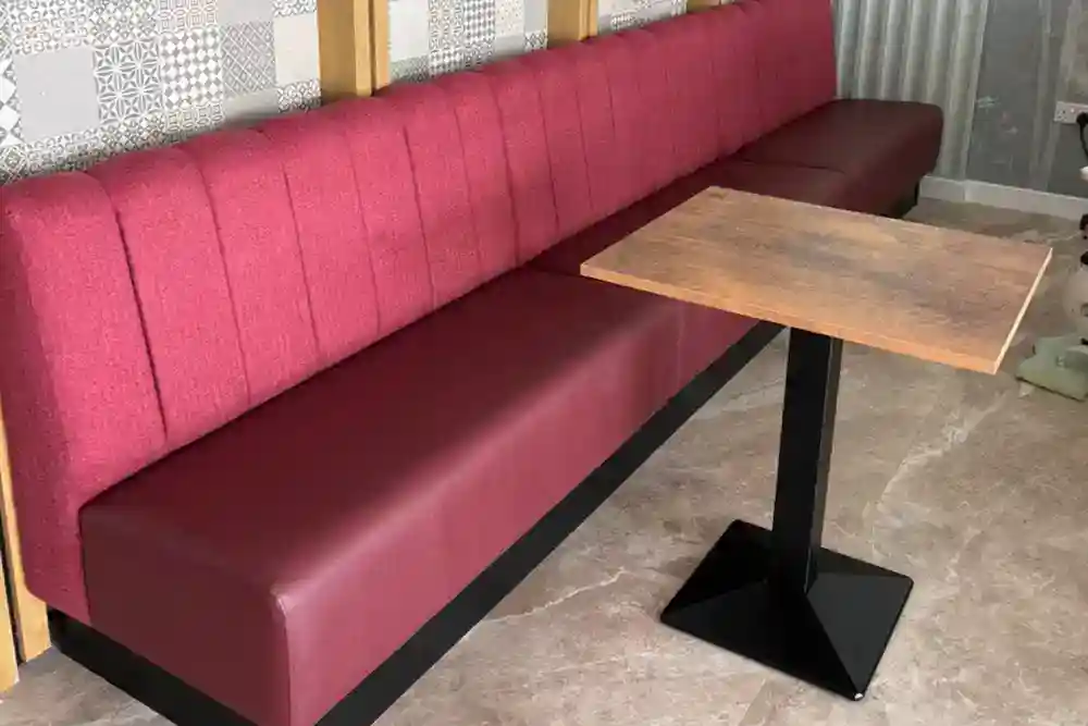 Sunrise from Banquette Seating Elevated Range