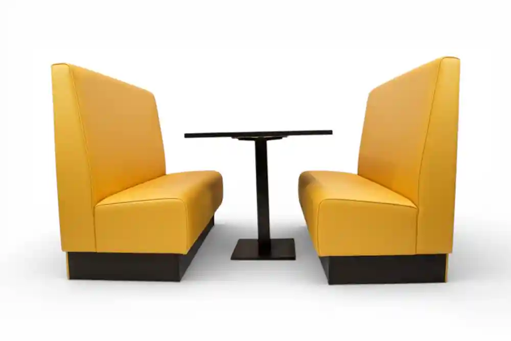 Piped Double Unit sunflower(yellow)