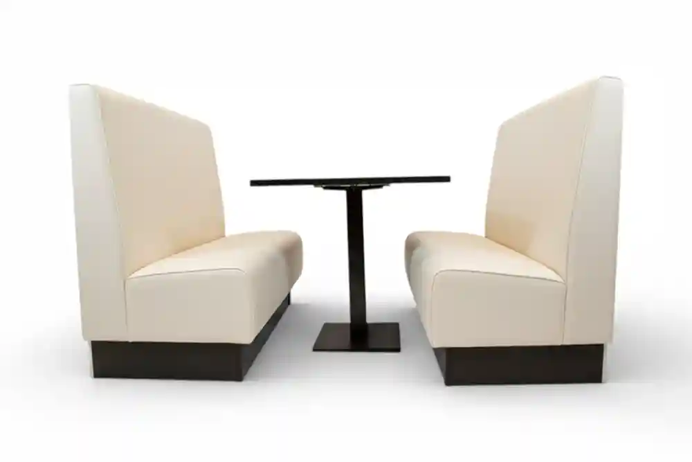 Piped Double Unit White
