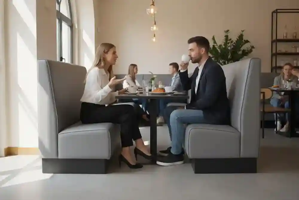 Piped Double Unit  from Booth Seating Elevated Range