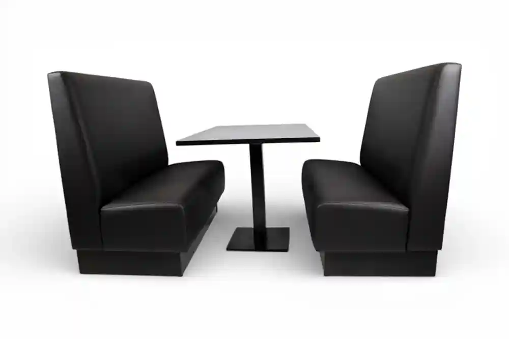 Plain Double Unit Black