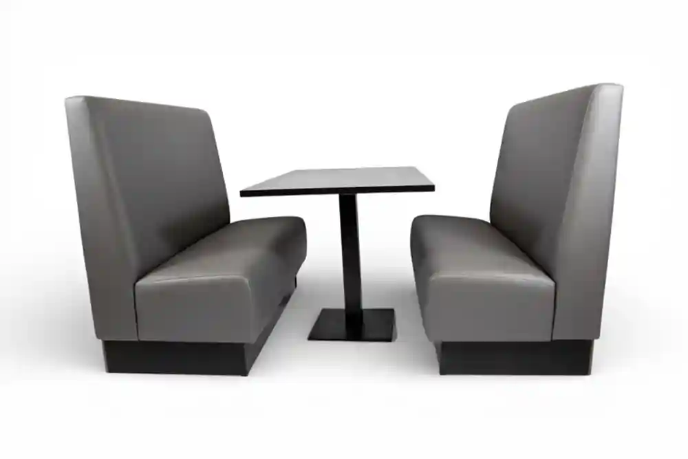 Plain Double Unit Coyote Grey