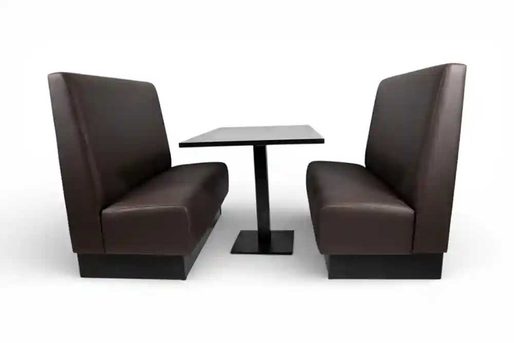 Plain Double Unit Dark Brown