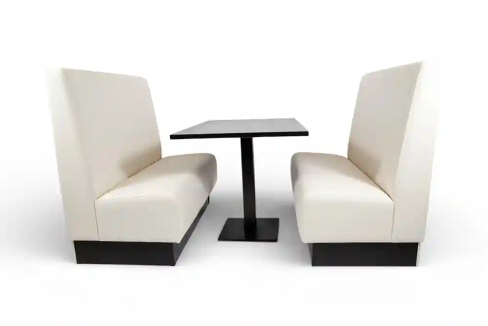 Plain Double Unit White