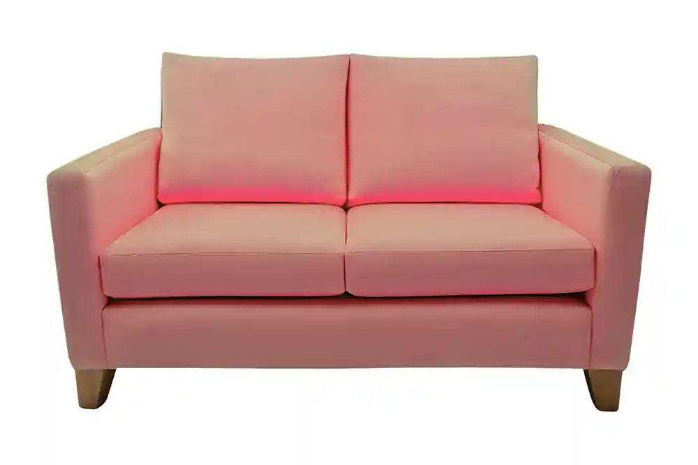 Clyde 2 seater blush