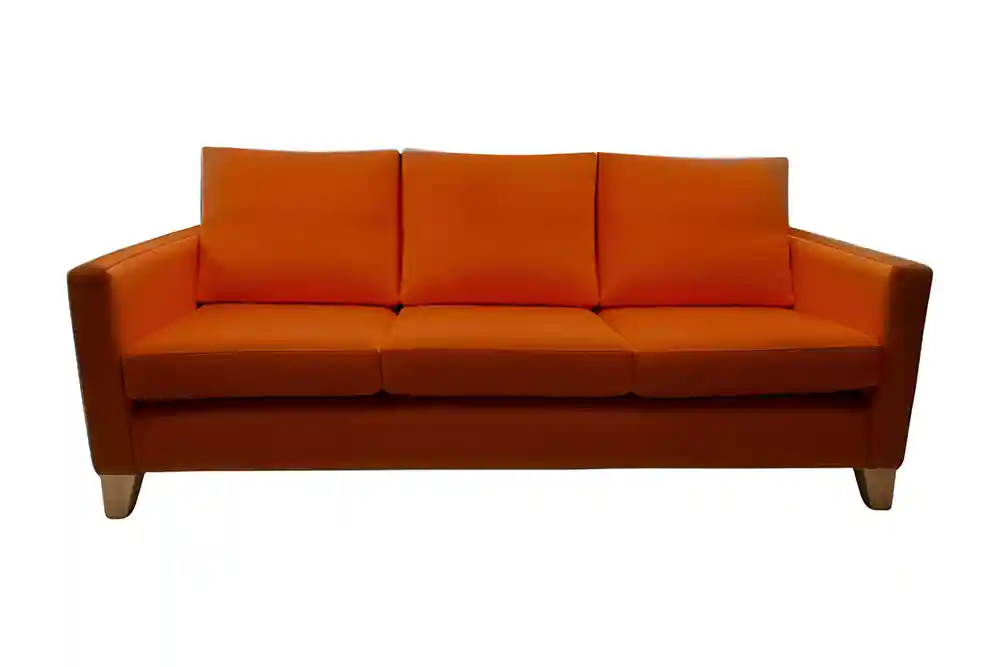 Clyde 3 seater tangerine