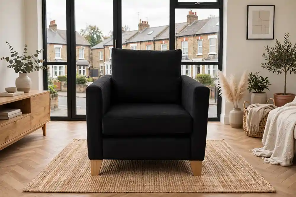 Clyde Sofa Chair Black
