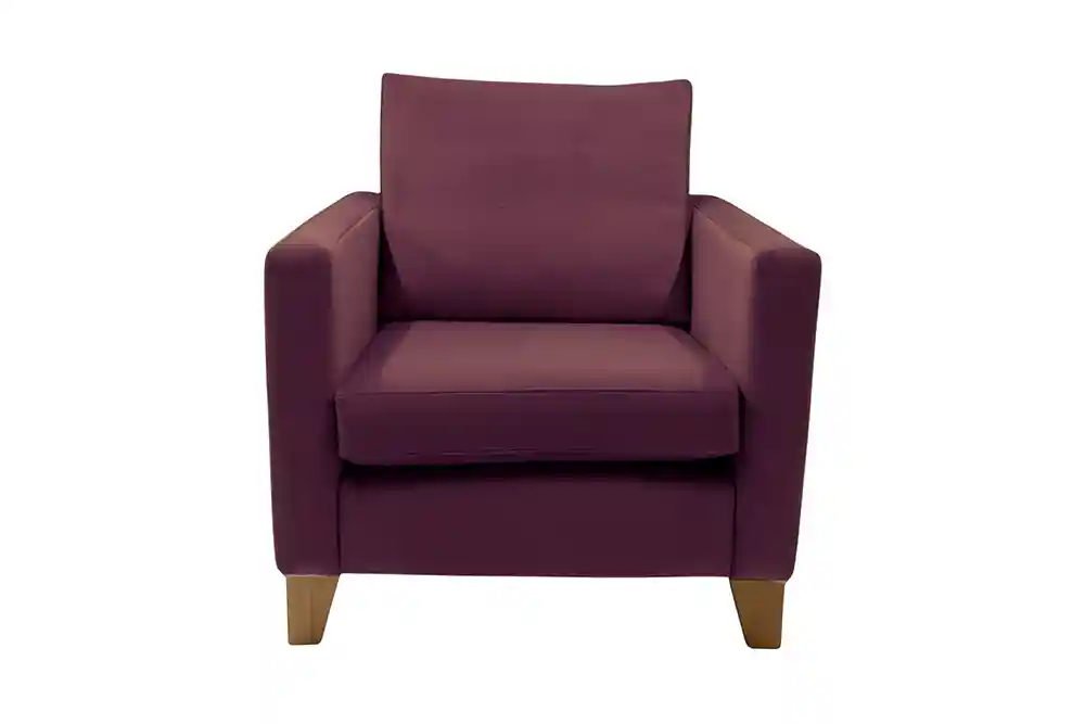 Clyde chair deepred