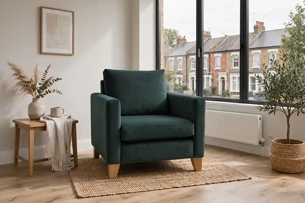 Clyde Sofa Chair Highland Green