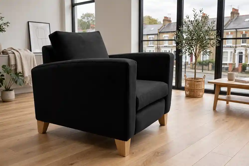 Isla Sofa Chair Black