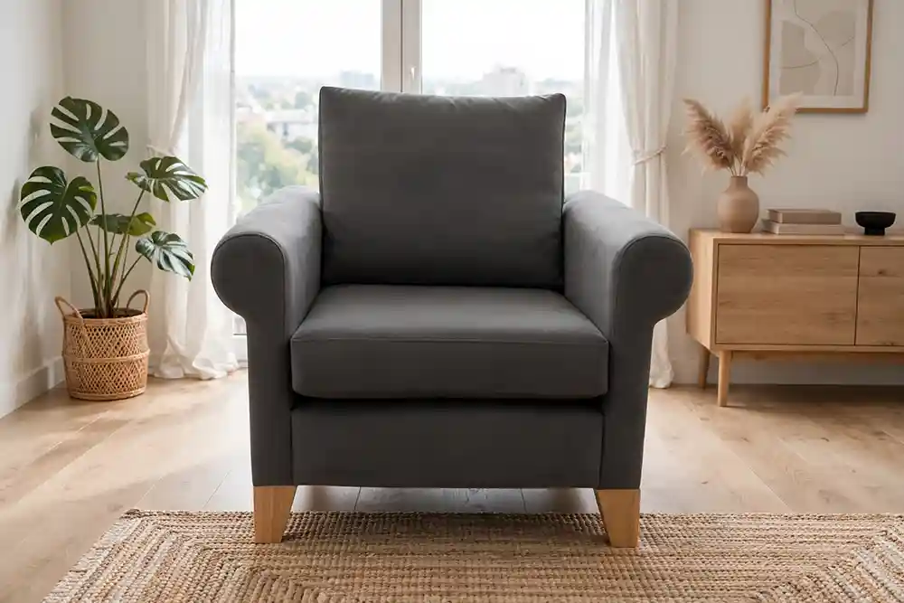 Spey Sofa Chair Battleship