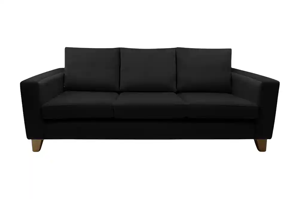 Taye 3 seater black