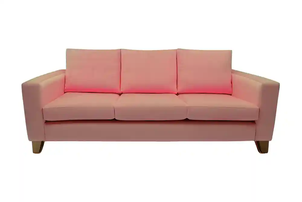 Taye 3 seater blush