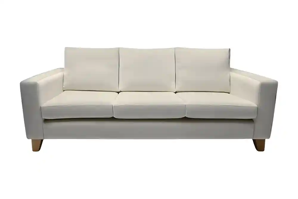Taye 3 seater white