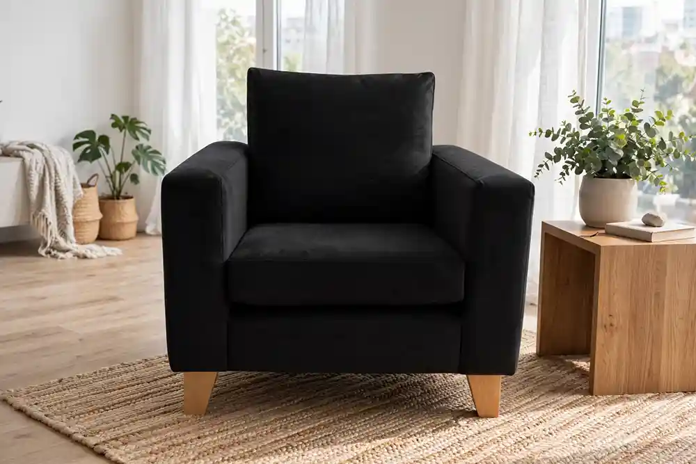 Taye Sofa Chair Black