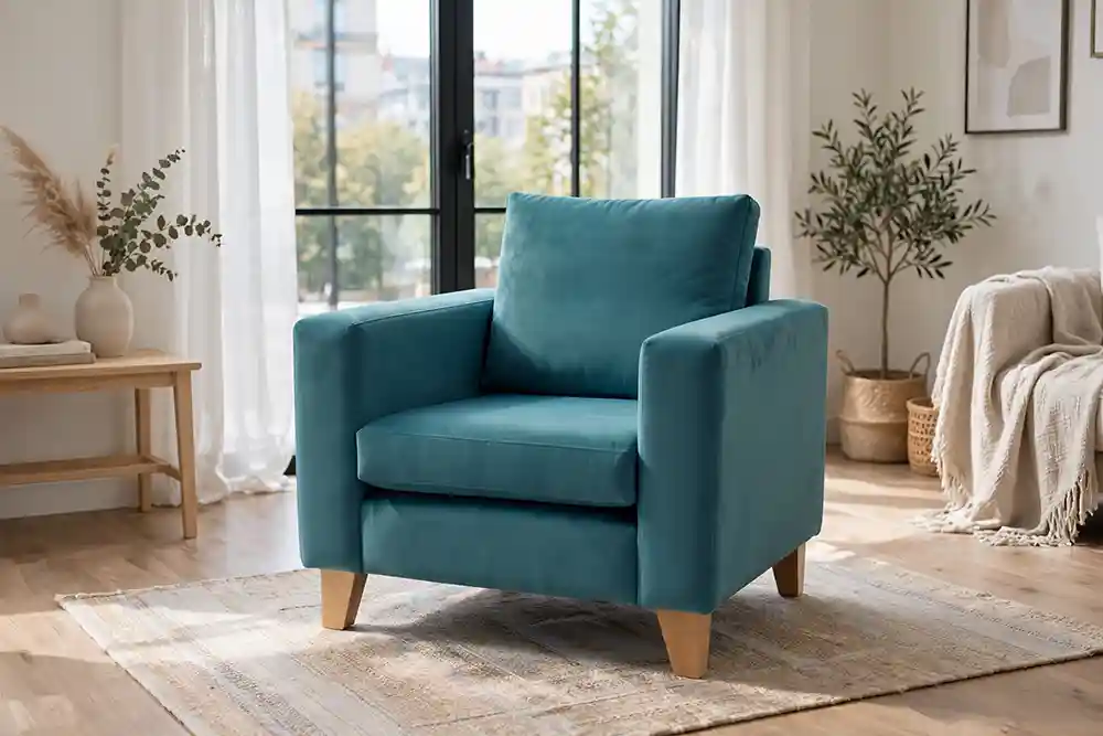 Taye Sofa Chair Bluegrass