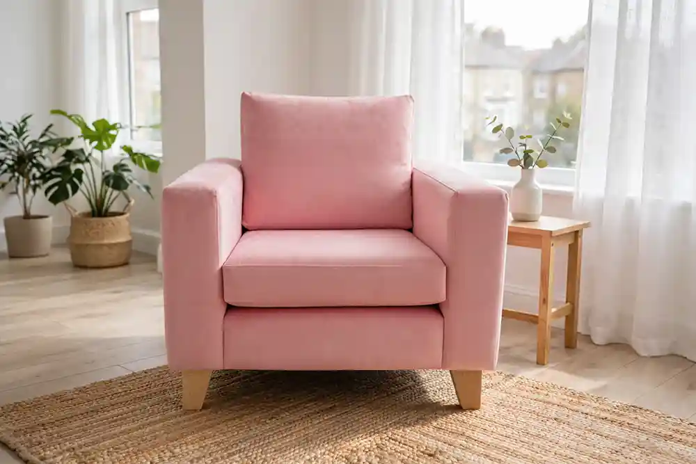 Taye Sofa Chair Blush