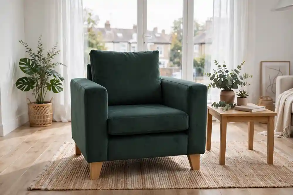 Taye Sofa Chair Highland Green