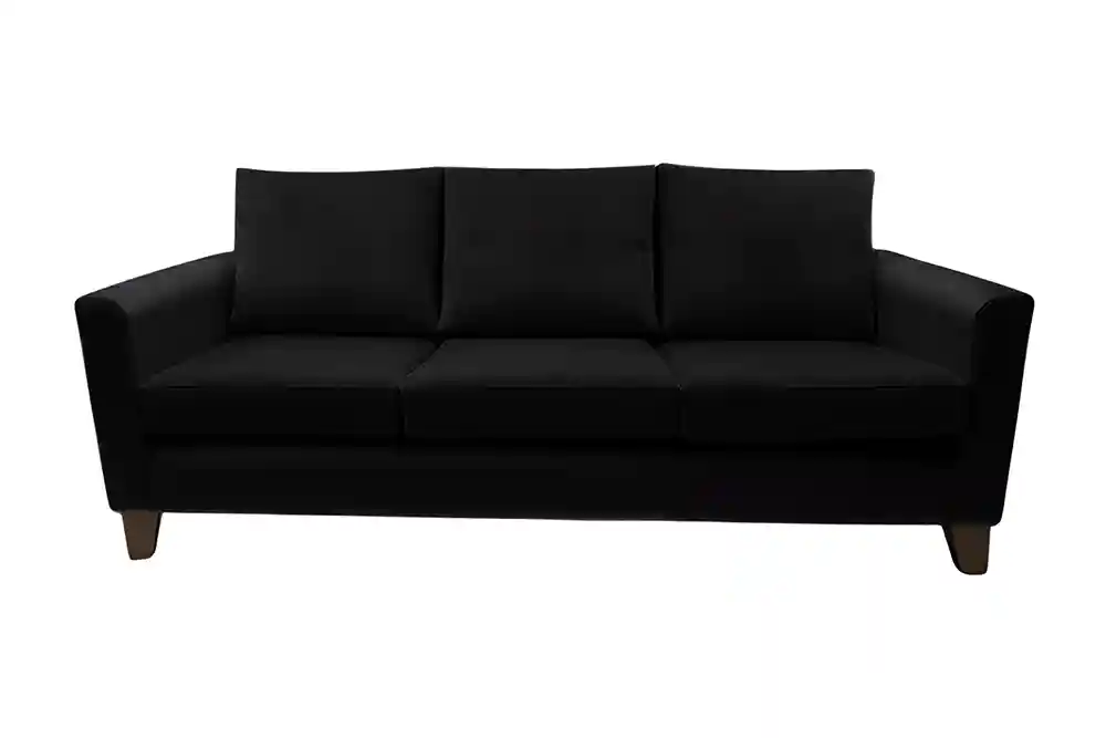 Tyne 3 seater black