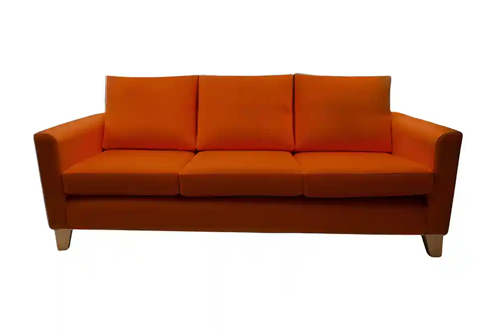 Tyne 3 seater tangerine