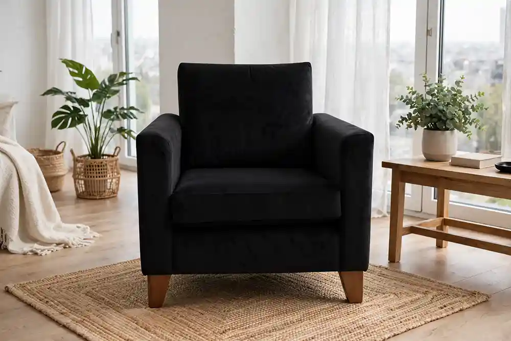 Tyne Sofa Chair Black