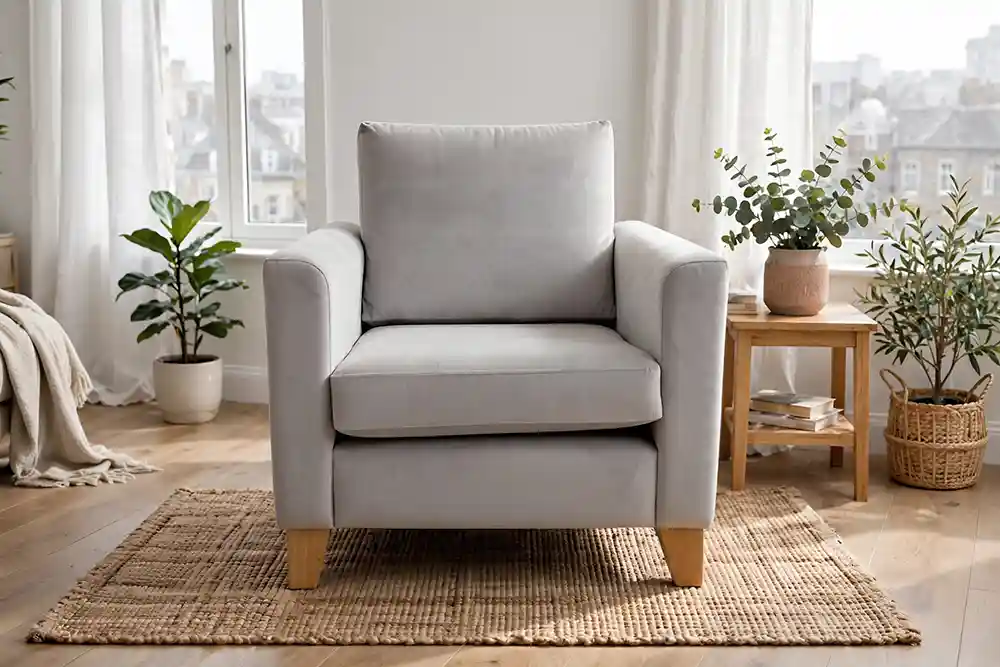 Tyne Sofa Chair Concrete
