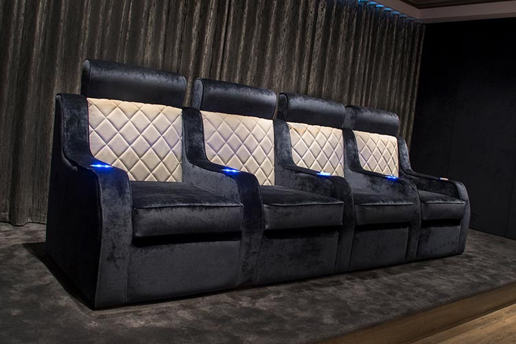 Upholstered Cinema Seats