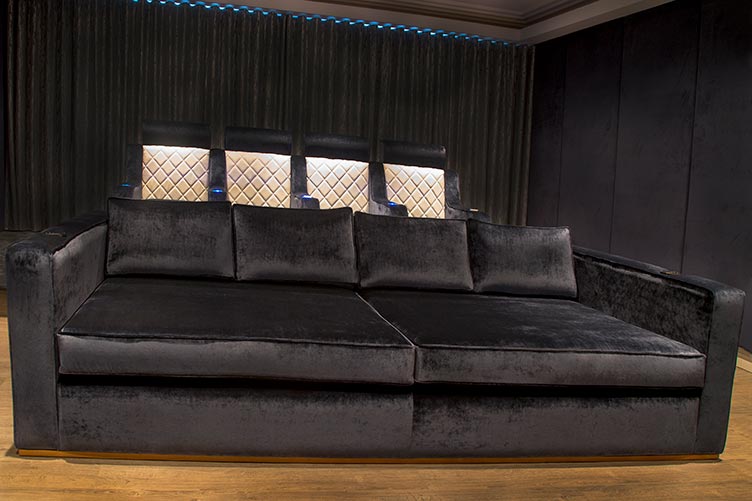 Upholstered Cinema Seats